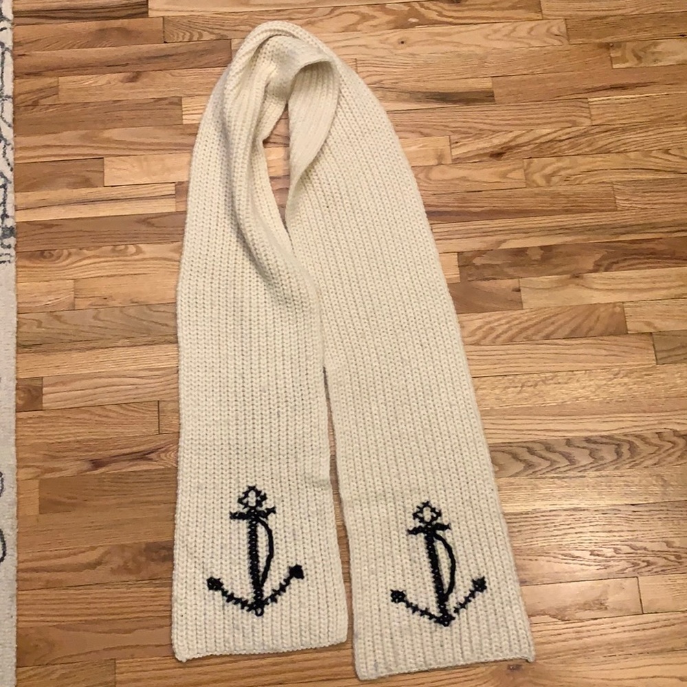 J crew anchor winter scarf
